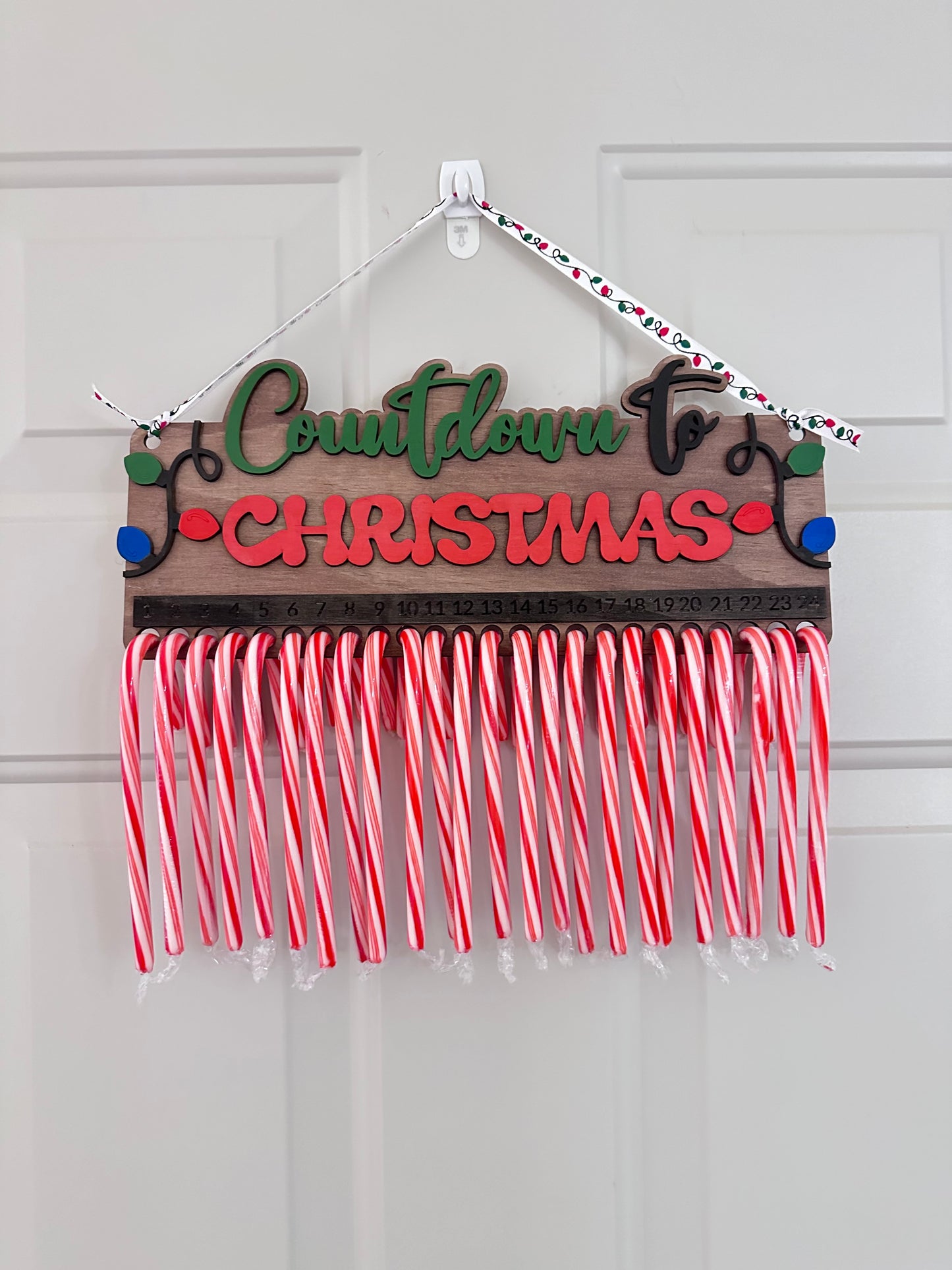 Countdown to Christmas - Candy Cane Countdown