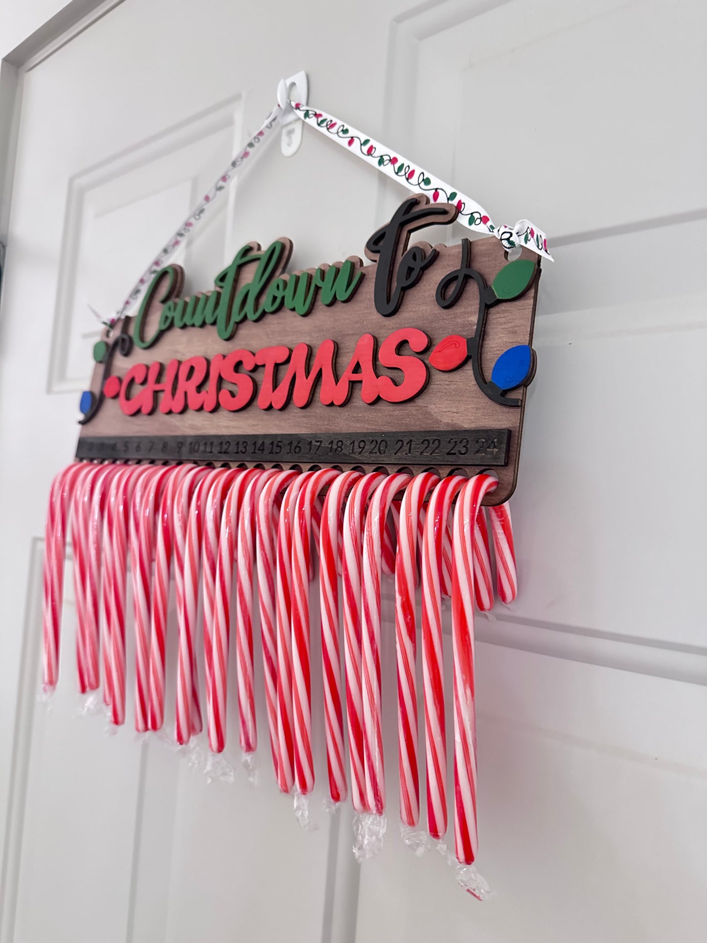 Countdown to Christmas - Candy Cane Countdown