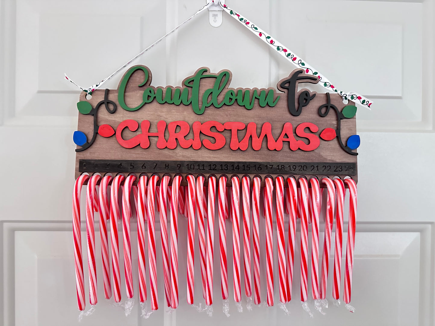 Countdown to Christmas - Candy Cane Countdown